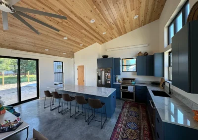 Kitchen view open space