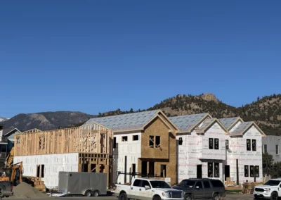 Walls up at pinon street