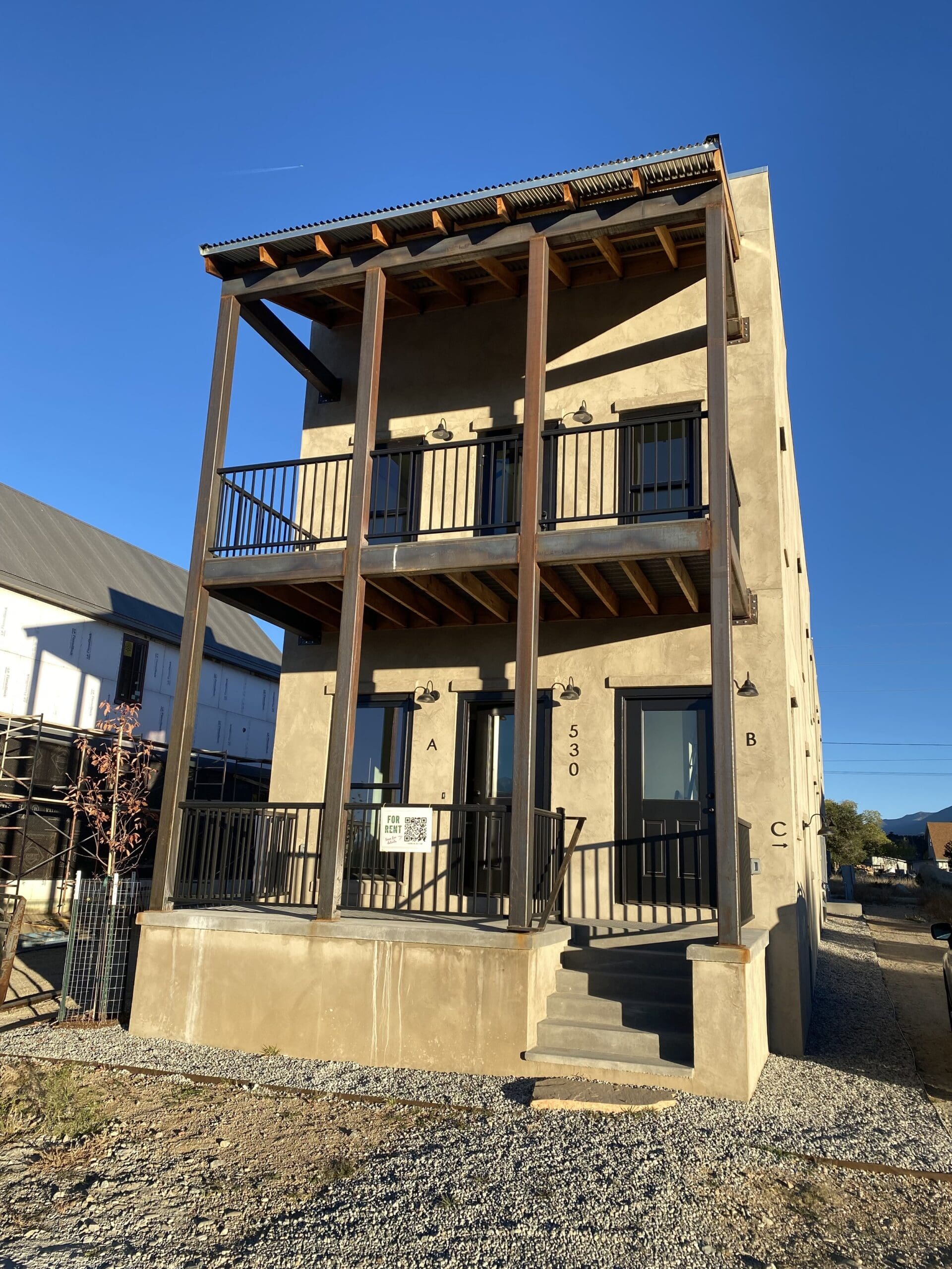 Duplex + Garage + ADU Build - Mountain View Custom Home Builders S&T Construction Company Buena Vista Colorado