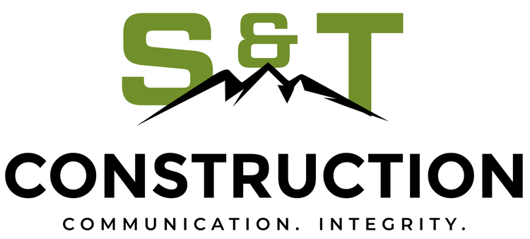 S&T Construction Logo - custom home builder and design to build in Buena Vista, Colorado