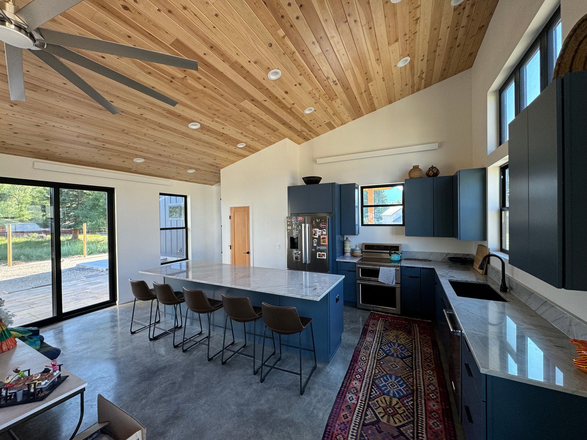 Dream Kitchen Mountain View Custom Home Builders S&T Construction Company Buena Vista Colorado