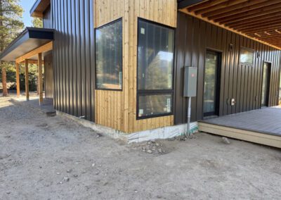 Hybrid Modular and Stick Built Home exterior in Twin Lakes, Colorado | S&T Construction Custom Home Builders