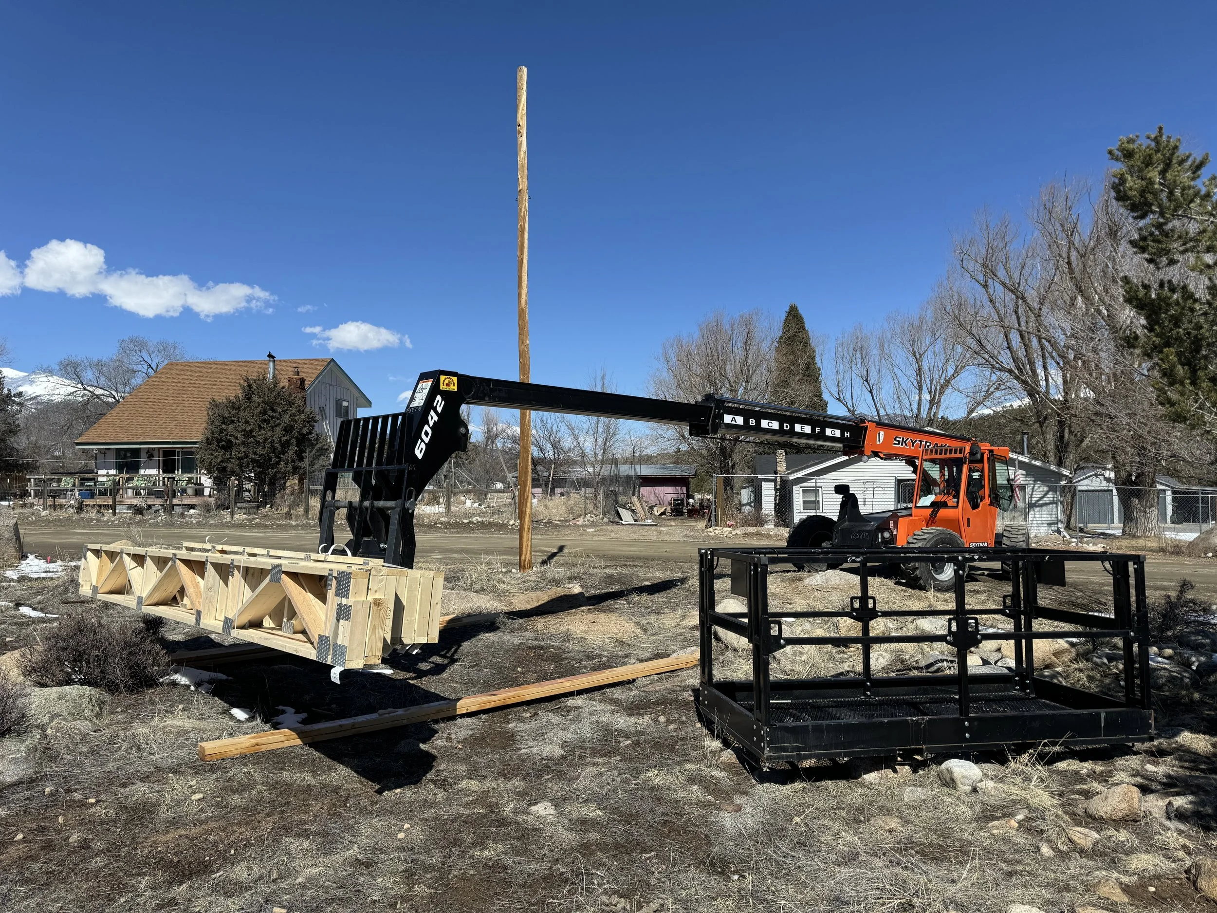 telehandler rental buena vista colorado S&T Construction