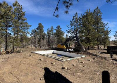 Custom Built Mountain Cabin Buena Vista Colorado S and T Construction IMG 2119