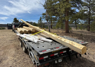 Custom Built Mountain Cabin Buena Vista Colorado S and T Construction IMG 4103