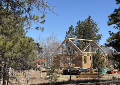 Custom Built Mountain Cabin Buena Vista Colorado S and T Construction unknown