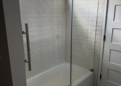 Bathtub with fresh tiles in Custom Home with Lockoff ADU in Buena Vista by S&T Construction 164BD325 9295 4B29 98A5 916637CF3F76 1 102 o