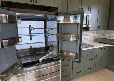 Dream Kichen refridgerator double doors in Custom Home with Lockoff ADU in Buena Vista by S&T Construction 75EE0A9E F83D 4B52 AA59 1A0C048B4921 1 102 o