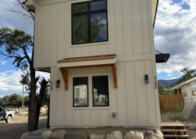 Front entrance view of Custom Home with Lockoff ADU in Buena Vista by S&T Construction 7BE59EE7 11C3 4E81 B85E 76A5D5871CE0 1 102 o